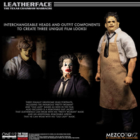 One:12 Collective Le Massacre à la tronçonneuse Leatherface figurine de Luxe Mezco Toys 77525