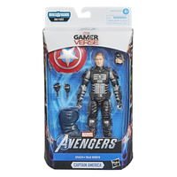 Marvel Legends Avengers Video Game - Captain America figurine échelle 6 pouces (BAF Joe Fixit) Hasbro