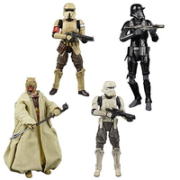 ​Star Wars The Black Series Archive 6-inch Wave 4 (Tusken Raider, Scarif Stormtrooper, Hovertank Driver, Death Trooper) Set of 4 Figures Hasbro