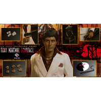 Scarface (habit blanc) figurine échelle 1:6 Present Toys PT-SP15