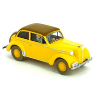 ​​​Tintin Le Sceptre D'Ottokar Opel Olympia Cabriolet