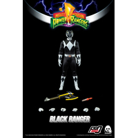Black Ranger 1:6 Scale Figure Threezero 907472