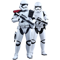 First Order Stormtrooper Officer and Stormtrooper