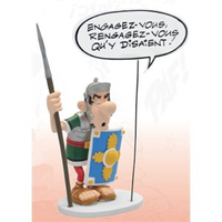 ​Astérix Statue Le Romain 17cm Plastoy