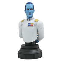 Star Wars: Rebels Grand Admiral Thrawn Animated 1:7 Scale Mini Bust Gentle Giant 83879