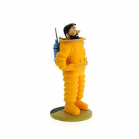Tintin Capitaine Haddock Cosmonaute Figurine 8cm Moulinsart