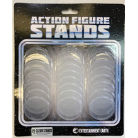 Action Figure 3.75 Stands 25-Pack Clear