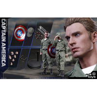 Captain America Édition Stealth (Uniforme) Figurine Échelle 1:6 MicToys MIC 001