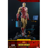 Marvel Iron Man (de Luxe) Figurine Échelle 1:6 Diecast (The Origins Collection) Hot Toys CMS08- D38 908152