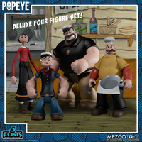 Popeye Coffret de Luxe Mezco toyz 18060