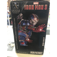 Iron Man 3 Iron Patriot 1:6 scale mini-bust Amazon exclusive Gentle Giant 80320