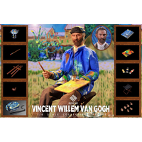 Vincent Willem Van Gogh Figurine échelle 1:6 Present Toys PT SP29