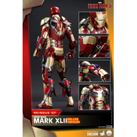 Iron Man Mark XLII (42) (Deluxe Version) Quarter Scale Figure Hot Toys 908659