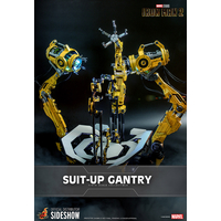 Marvel Iron Man 2 - Iron Man Suit-Up Gantry Accessories Set Quarter Scale (1:4) Hot Toys 910122 ACS012