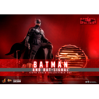 DC Batman and Bat-Signal (The Batman) 1:6 Scale Collectible Set Hot Toys 910596 MMS641