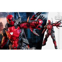 Marvel Armorized Deadpool (Édition spéciale) de Luxe Figurine Échelle 1:6 Hot Toys 9089091 CMS-D42