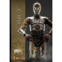 Star Wars: L'Attaque des Clones C-3PO Figurine Échelle 1:6 Hot Toys 911039 MMS650-D46