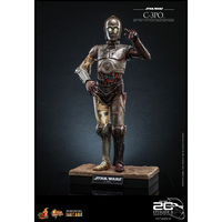 Star Wars: L'Attaque des Clones C-3PO Figurine Échelle 1:6 Hot Toys 911039 MMS650-D46