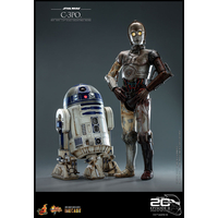 Star Wars: Attack of the Clones C-3PO 1:6 Scale Figure Hot Toys 911039 MMS650-D46