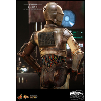 Star Wars: L'Attaque des Clones C-3PO Figurine Échelle 1:6 Hot Toys 911039 MMS650-D46