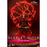 Marvel The Scarlet Witch (Doctor Strange in the Multiverse of Madness) Deluxe Version 1:6 Scale Figure Hot Toys 9111212 MMS653