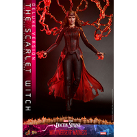 Marvel The Scarlet Witch (Doctor Strange dans le Multivers de la Folie) Version de Luxe Figurine Échelle 1:6 Hot Toys 9111212 MMS653