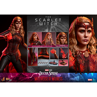 Marvel The Scarlet Witch (Doctor Strange in the Multiverse of Madness) 1:6 Scale Figure Hot Toys 911121  MMS652
