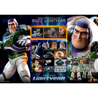Space Ranger Alpha Buzz Lightyear (Deluxe Version) 1:6 Scale Figure Hot Toys 9112682 MMS635