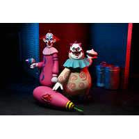 Killer Klowns from Outer Space – Toony Terrors Slim and Chubby 2 pack 6-inch Scale Action Figures NECA 45580