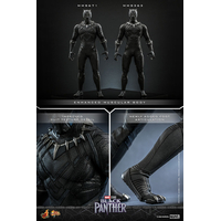 Marvel Black Panther (Costume Original) Figurine Échelle 1:6 Hot Toys 911691 MMS671