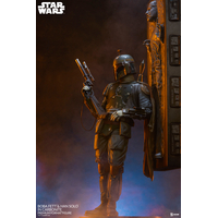 Star Wars Boba Fett and Han Solo in Carbonite Premium Format Figure Sideshow Collectibles 400373