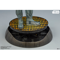 Star Wars Boba Fett and Han Solo in Carbonite Premium Format Figure Sideshow Collectibles 400373
