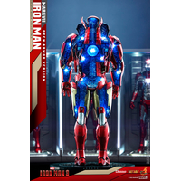Marvel Iron Man Mark VII (Open Armor Version) 1:6 Scale Diorama Diecast Hot Toys 902781 DS004D51
