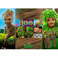 Marvel Groot (Je suis Groot) Figurine 26-cm Hot Toys 911943 TMS088