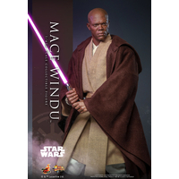 Star Wars: Attack of the Clones Mace Windu 1:6 Scale figure Hot Toys 912056 MMS681