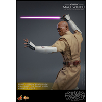 Star Wars: Attack of the Clones Mace Windu 1:6 Scale figure Hot Toys 912056 MMS681