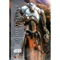 Star Wars: L'Attaque des Clones Super Battle Droid Figurine Échelle 1:6 Hot Toys 908856 MMS682