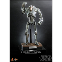 Star Wars: Attack of the Clones Super Battle Droid 1:6 Scale Figure Hot Toys 908856 MMS682