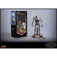Star Wars: L'Attaque des Clones Super Battle Droid Figurine Échelle 1:6 Hot Toys 908856 MMS682
