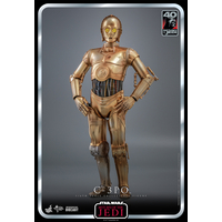 Star Wars C-3PO Figurine Échelle 1:6 DIECAST Hot Toys 912231 MMS701-D56