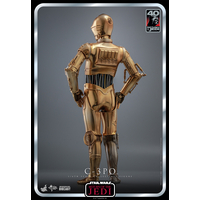 Star Wars C-3PO 1:6 Scale Figure DIECAST Hot Toys 912231 MMS701-D56