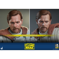 Star Wars: La Guerre des Clones Obi-Wan Kenobi Figurine Échelle 1:6 Hot Toys 906713 TMS095