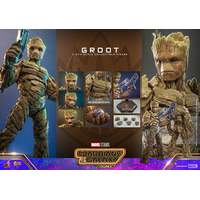 Marvel Groot 1:6 Scale Figure Hot Toys 912309 MMS706