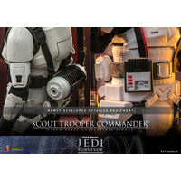 Star Wars Jedi Survivor Scout Trooper Commander Figurine Échelle 1:6 Hot Toys 912278 VGM53