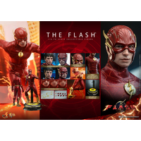 DC The Flash Figurine Échelle 1:6 Hot Toys 912437 MMS713
