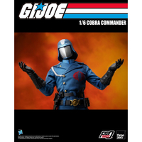 GI Joe Cobra Commander FigZero 1:6 Scale Action Figure Threezero TH3Z0315 912730