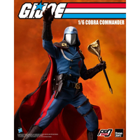 GI Joe Cobra Commander FigZero 1:6 Scale Action Figure Threezero TH3Z0315 912730