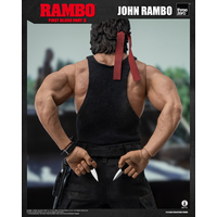Rambo: First Blood Part II John Rambo Figurine Échelle 1:6 Threezero 912586 3Z03280W0