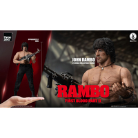 Rambo: First Blood Part II John Rambo Figurine Échelle 1:6 Threezero 912586 3Z03280W0