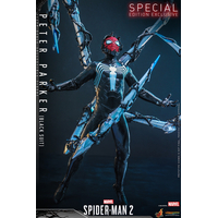 Marvel’s Spider-Man 2 Peter Parker (Black Suit) (Special Edition) 1:6  Scale Figure Hot Toys 9125822 VGM56B